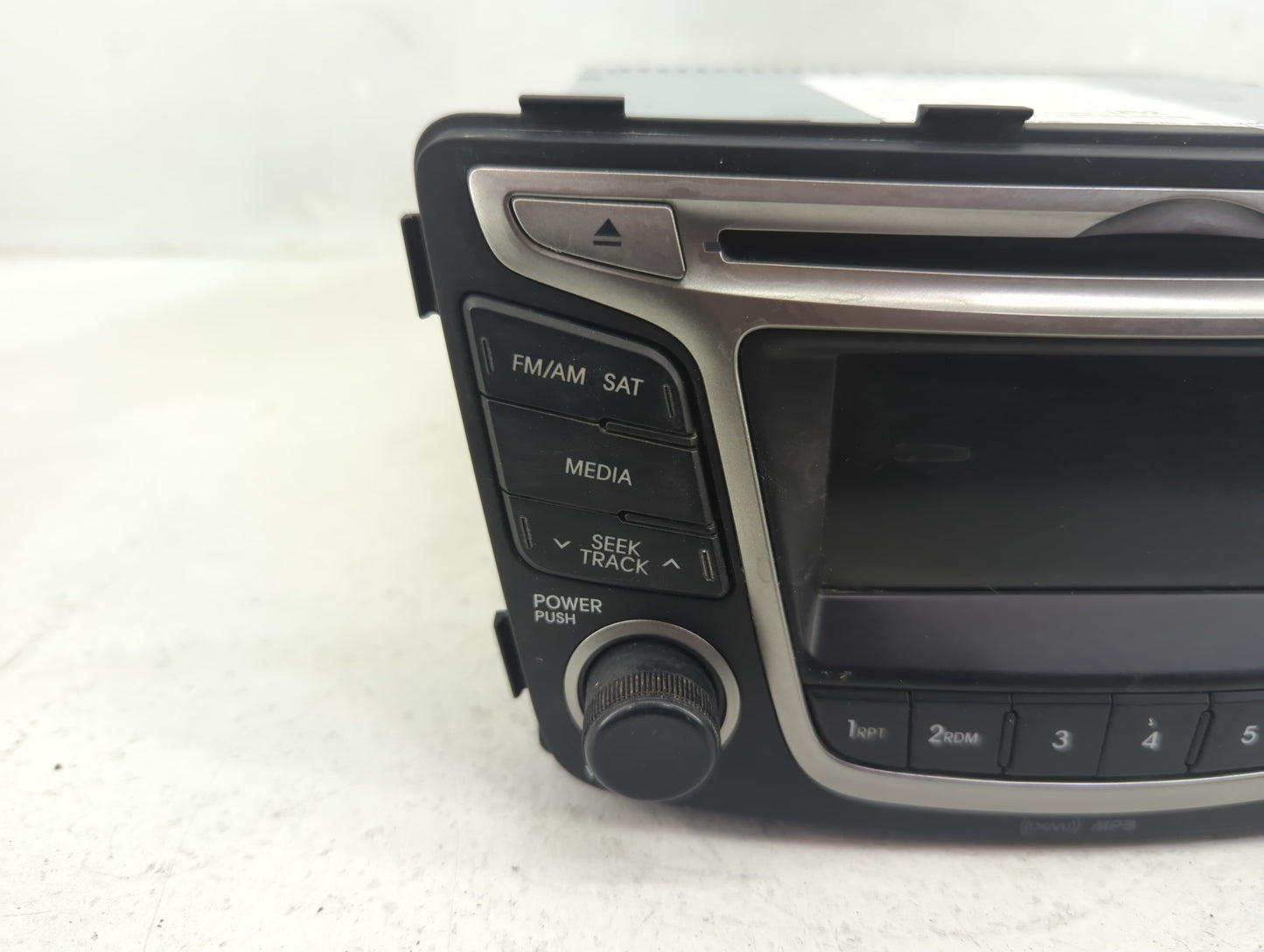 2015-2017 Hyundai Accent Radio AM FM Cd Player Receiver Replacement P/N:96170-1R111RDR Fits Fits 2015 2016 2017 OEM Used Aut