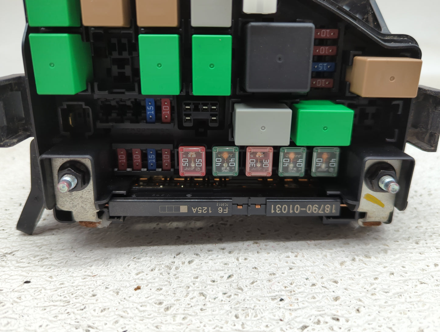 2015-2017 Hyundai Accent Fusebox Fuse Box Panel Relay Module P/N:91420-1R621 914201R700 Fits Fits 2015 2016 2017 OEM Used Au