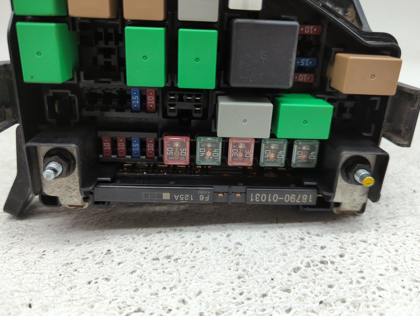 2015-2017 Hyundai Accent Fusebox Fuse Box Panel Relay Module P/N:91950-1R220 Fits Fits 2015 2016 2017 OEM Used Auto Parts - 