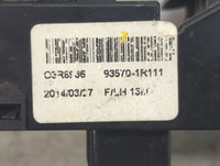 2012-2017 Hyundai Accent Master Power Window Switch Replacement Driver Side Left P/N:93570-1R111 Fits OEM Used Auto Parts - 