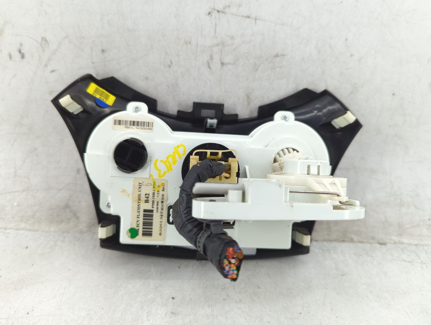 2015-2017 Hyundai Accent Climate Control Module Temperature AC/Heater Replacement P/N:97250-1RBL1 Fits Fits 2015 2016 2017 O