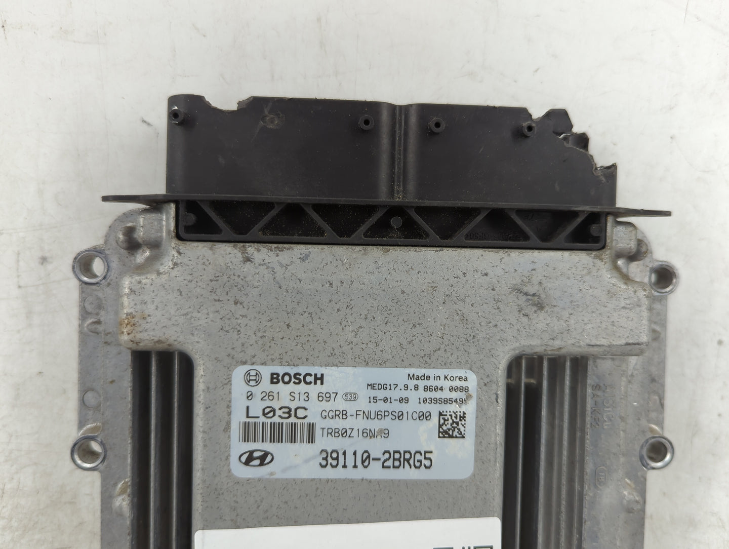 2015-2017 Hyundai Accent PCM Engine Control Computer ECU ECM PCU OEM P/N:0 261 S13 697 39110-2BRG5 Fits Fits 2015 2016 2017 