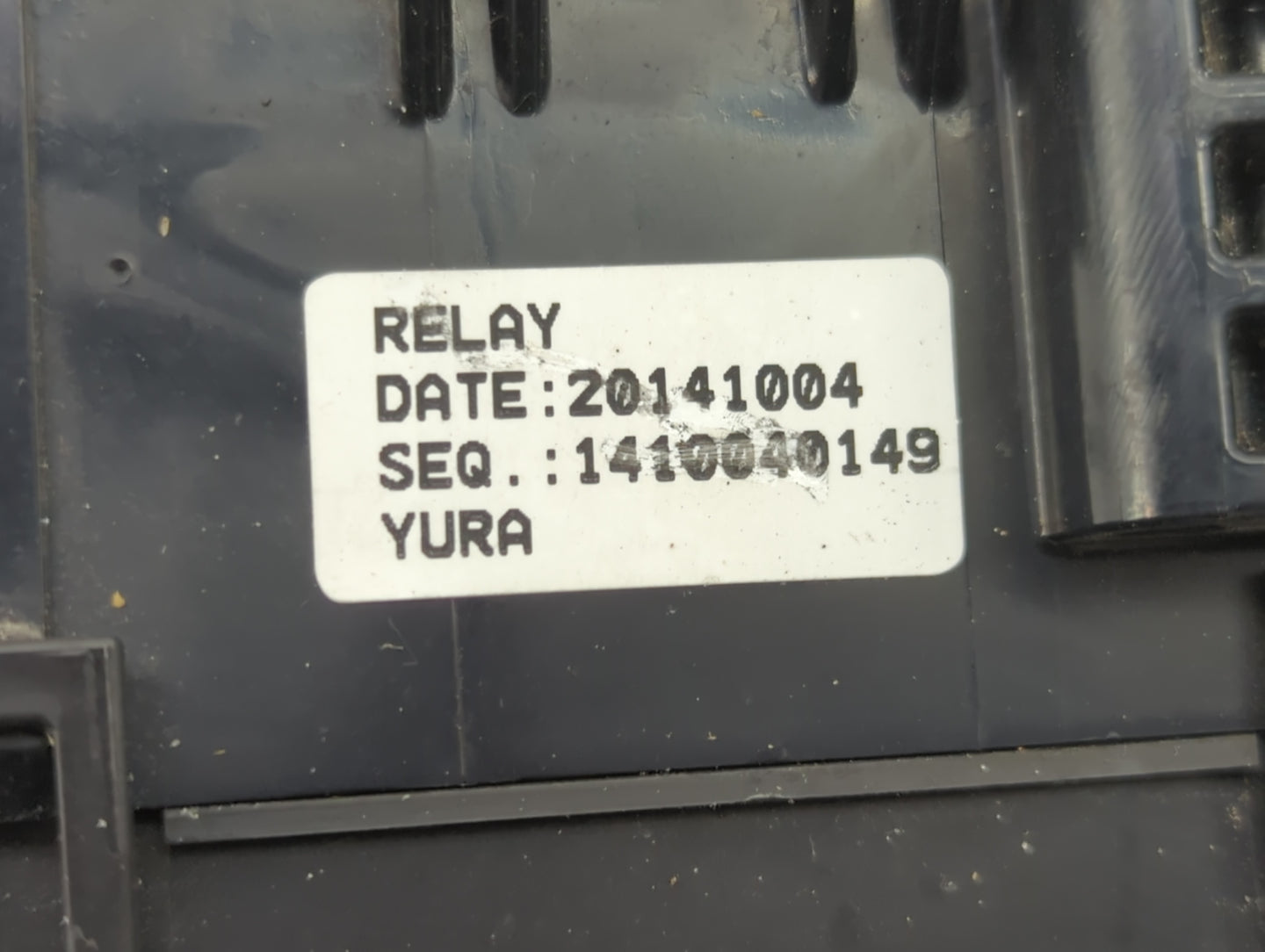2015-2017 Hyundai Accent Fusebox Fuse Box Panel Relay Module Fits Fits 2015 2016 2017 OEM Used Auto Parts - Oemusedautoparts