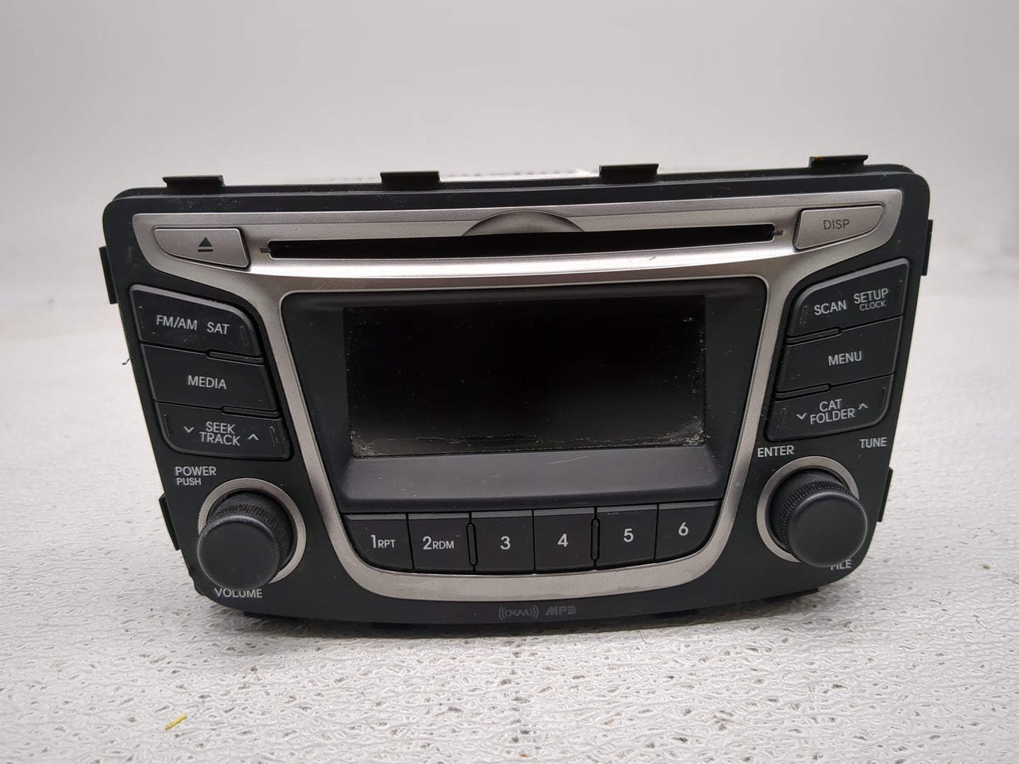 2015-2017 Hyundai Accent Radio AM FM Cd Player Receiver Replacement P/N:96170-1R111RDR AC180SBAN, N Fits Fits 2015 2016 2017