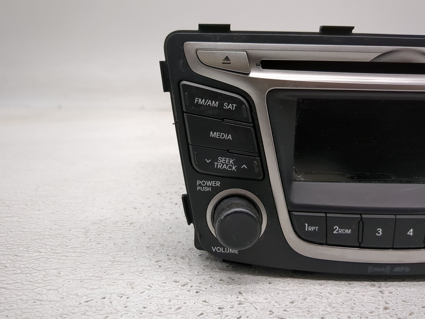 2015-2017 Hyundai Accent Radio AM FM Cd Player Receiver Replacement P/N:96170-1R111RDR AC180SBAN, N Fits Fits 2015 2016 2017