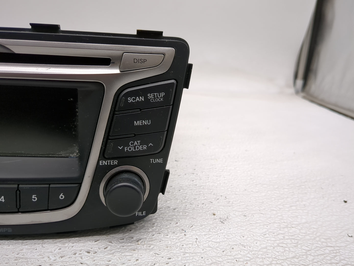 2015-2017 Hyundai Accent Radio AM FM Cd Player Receiver Replacement P/N:96170-1R111RDR AC180SBAN, N Fits Fits 2015 2016 2017