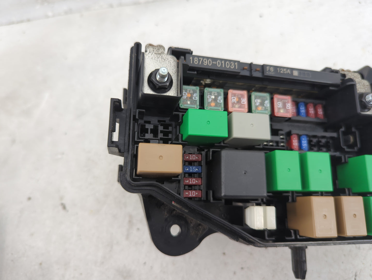 2015-2017 Hyundai Accent Fusebox Fuse Box Panel Relay Module P/N:91950-1R120 Fits Fits 2015 2016 2017 OEM Used Auto Parts - 
