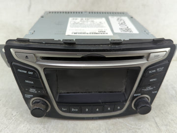 2015 Hyundai Accent Radio AM FM Cd Player Receiver Replacement P/N:96170-1R111RDR AC180SBAN, AC180SBANNRDR Fits OEM Used Aut