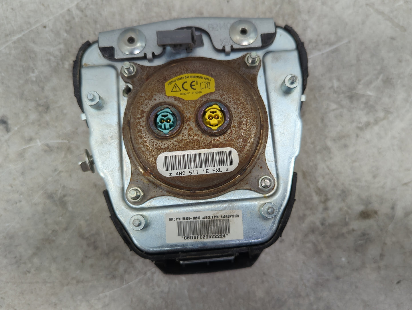 2012-2017 Hyundai Accent Air Bag Driver Left Steering Wheel Mounted 1459089 - Oemusedautoparts1.com