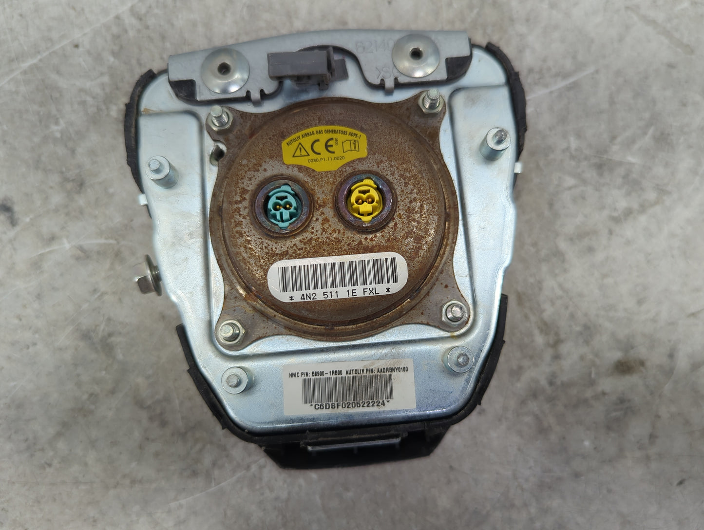 2012-2017 Hyundai Accent Air Bag Driver Left Steering Wheel Mounted 1459089 - Oemusedautoparts1.com