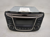 2015-2017 Hyundai Accent Radio AM FM Cd Player Receiver Replacement P/N:961701R111RDR AC180SBAN Fits Fits 2015 2016 2017 OEM