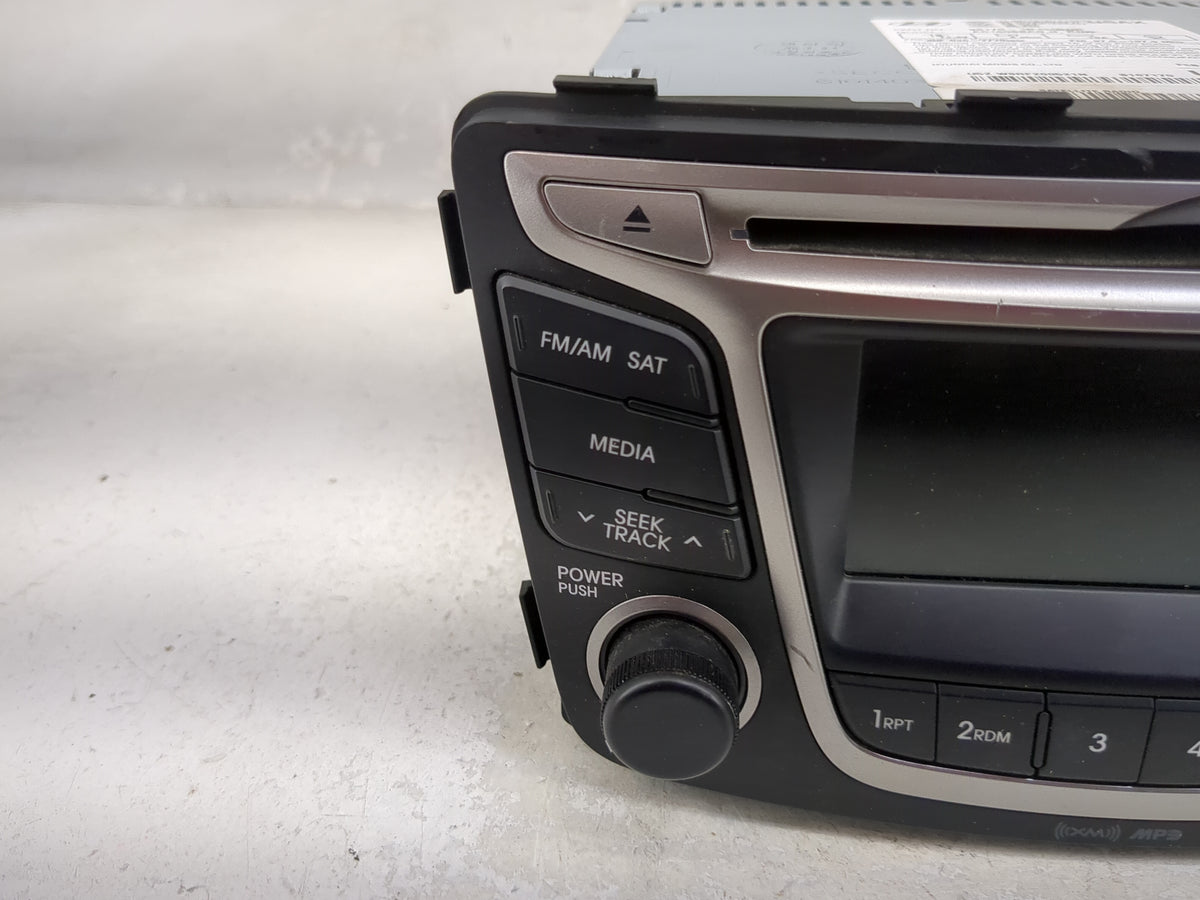 2015-2017 Hyundai Accent Radio AM FM Cd Player Receiver Replacement P/N:961701R111RDR AC180SBAN Fits Fits 2015 2016 2017 OEM