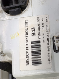 2015 Hyundai Accent Climate Control Module Temperature AC/Heater Replacement P/N:97250-1RBM1 Fits OEM Used Auto Parts - Oemu
