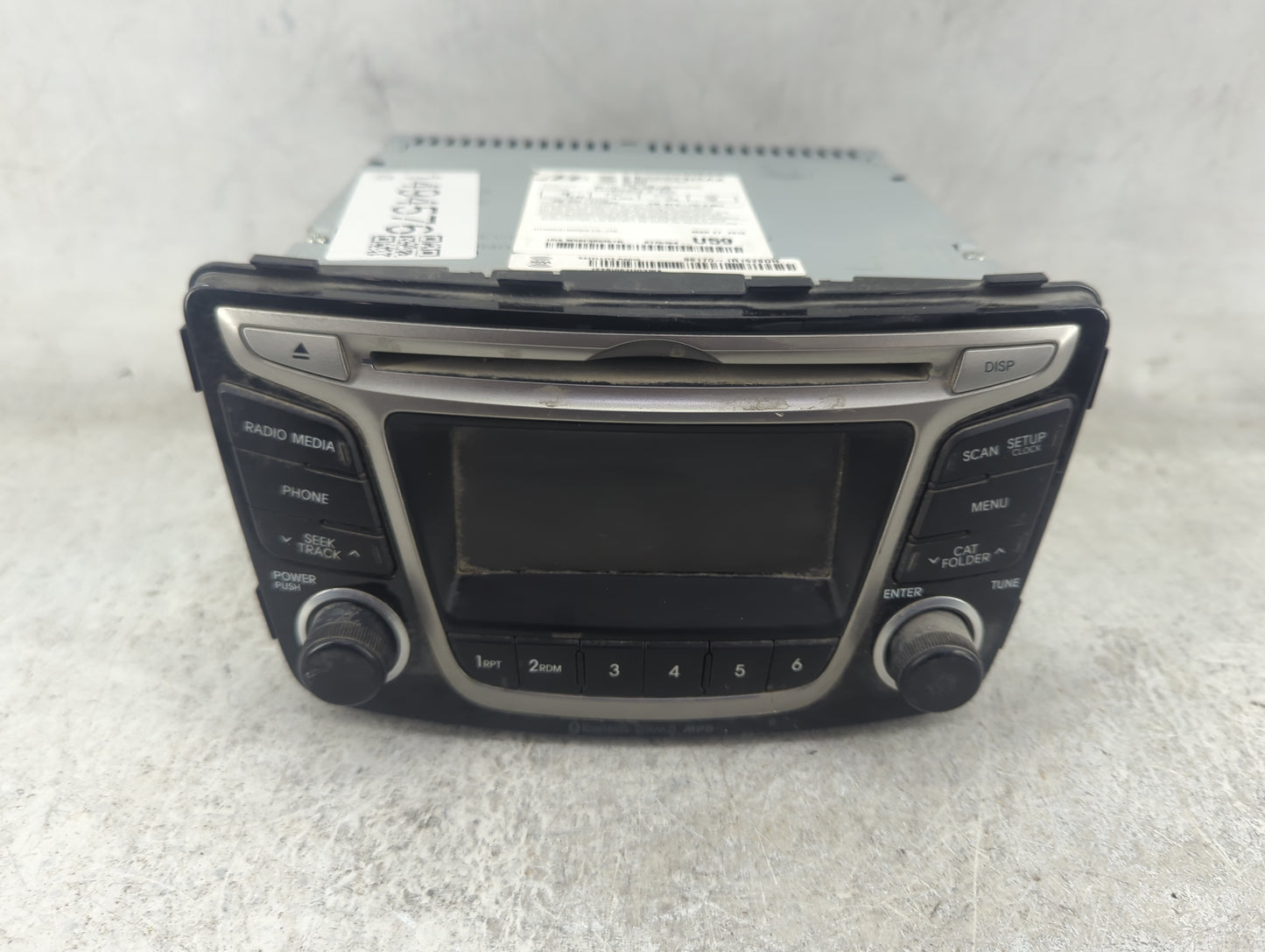 2015-2017 Hyundai Accent Radio AM FM Cd Player Receiver Replacement P/N:961701R152SDH AC1B0SBAN,N,SDH Fits Fits 2015 2016 20