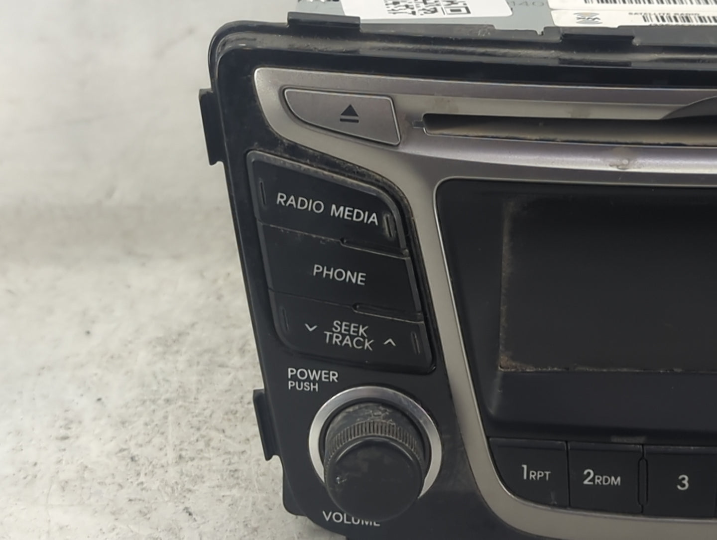 2015-2017 Hyundai Accent Radio AM FM Cd Player Receiver Replacement P/N:961701R152SDH AC1B0SBAN,N,SDH Fits Fits 2015 2016 20