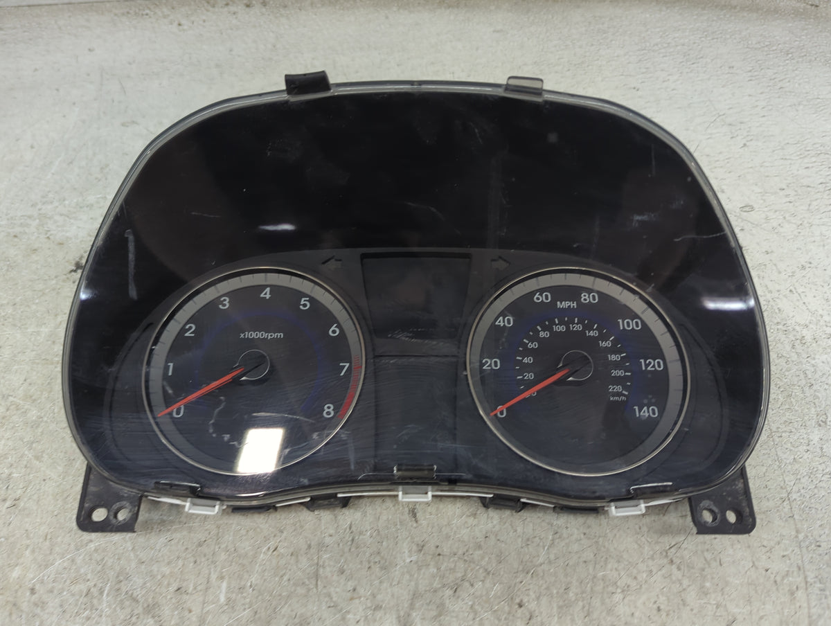 2015-2017 Hyundai Accent Instrument Cluster Speedometer Gauges P/N:94021-1R510 Miles: Fits Fits 2015 2016 2017 OEM Used Auto