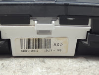 2015-2017 Hyundai Accent Instrument Cluster Speedometer Gauges P/N:94021-1R510 Miles: Fits Fits 2015 2016 2017 OEM Used Auto
