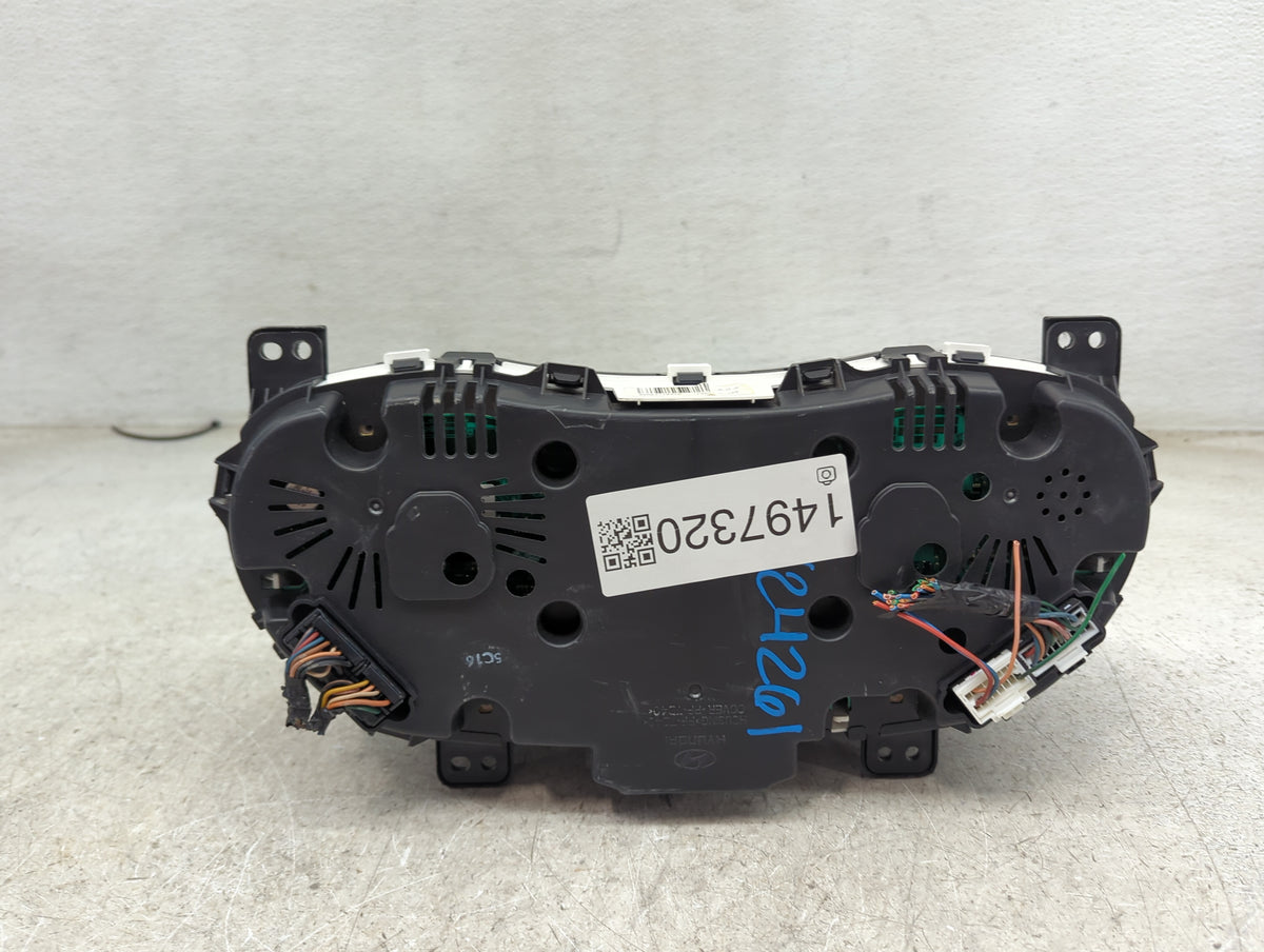2015-2017 Hyundai Accent Instrument Cluster Speedometer Gauges P/N:94021-1R510 Miles: Fits Fits 2015 2016 2017 OEM Used Auto
