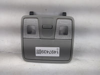 2012-2017 Hyundai Accent Overhead Roof Console Gray 1497439 - Oemusedautoparts1.com