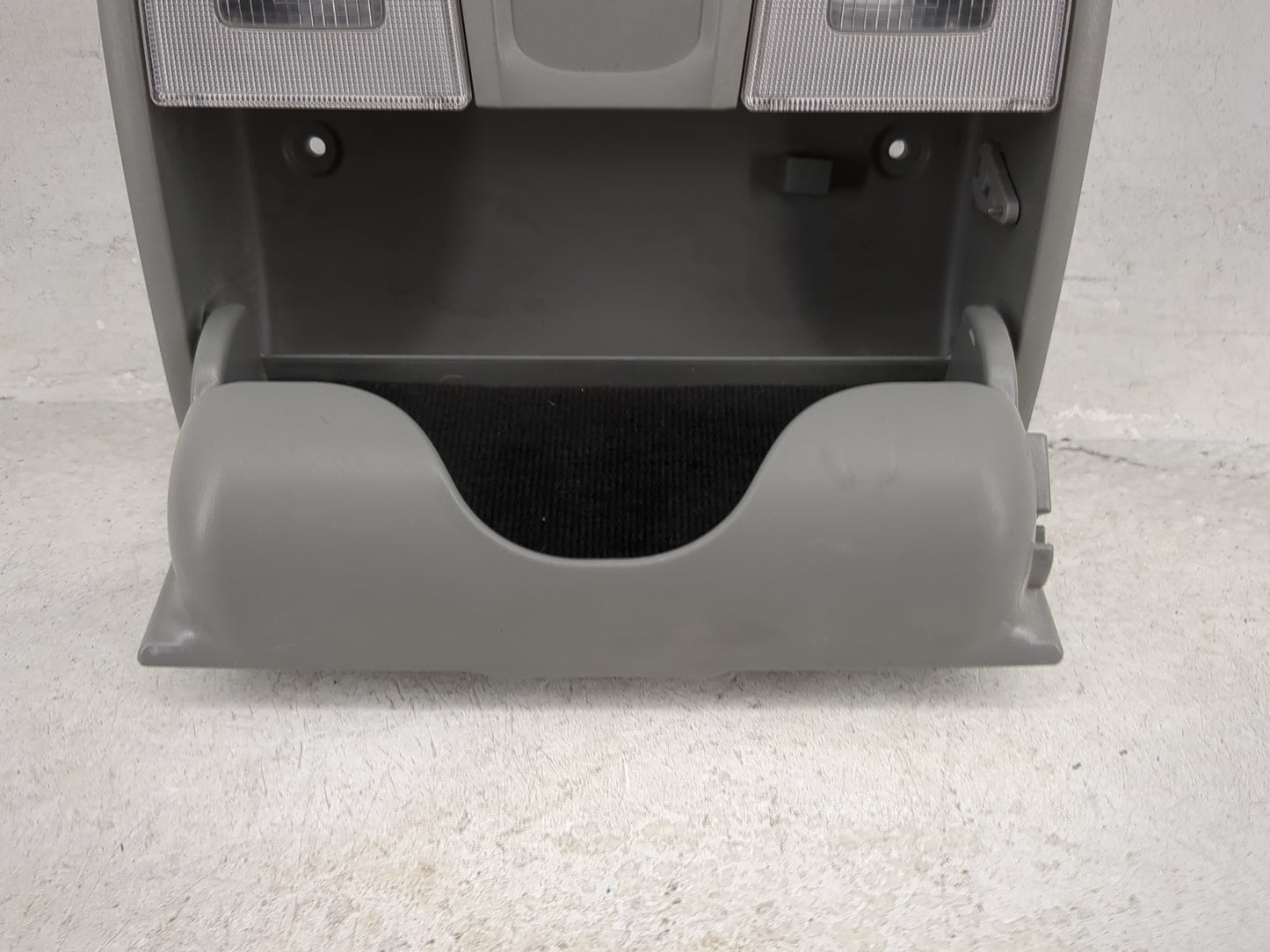 2012-2017 Hyundai Accent Overhead Roof Console Gray 1497439 - Oemusedautoparts1.com