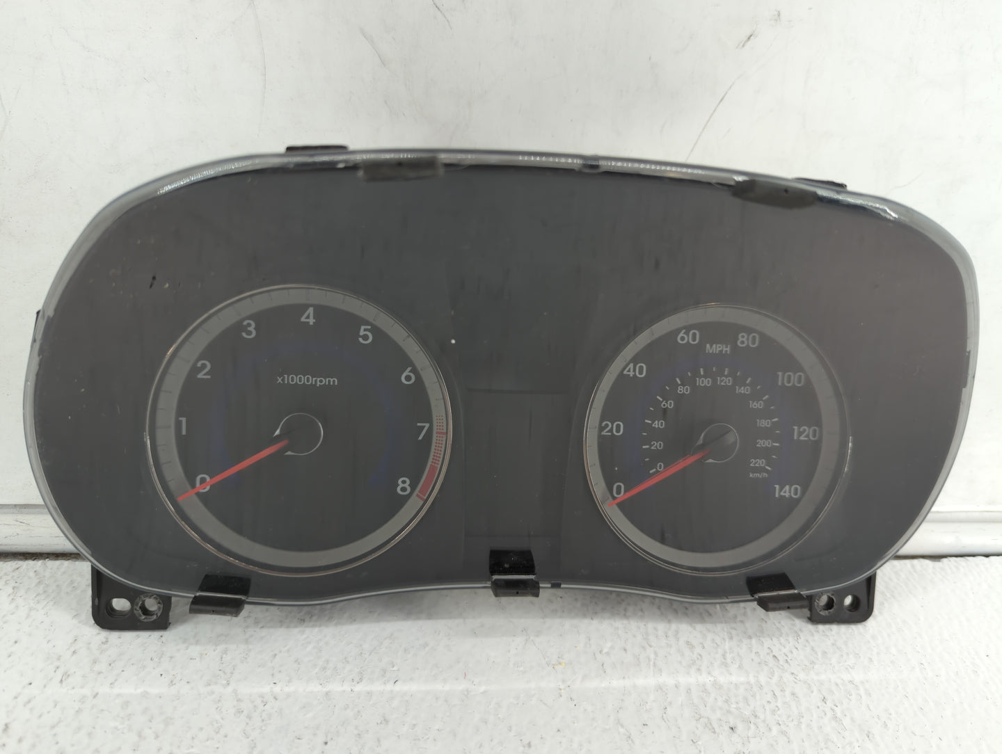 2015-2017 Hyundai Accent Instrument Cluster Speedometer Gauges P/N:94021-1R510 Fits Fits 2015 2016 2017 OEM Used Auto Parts 