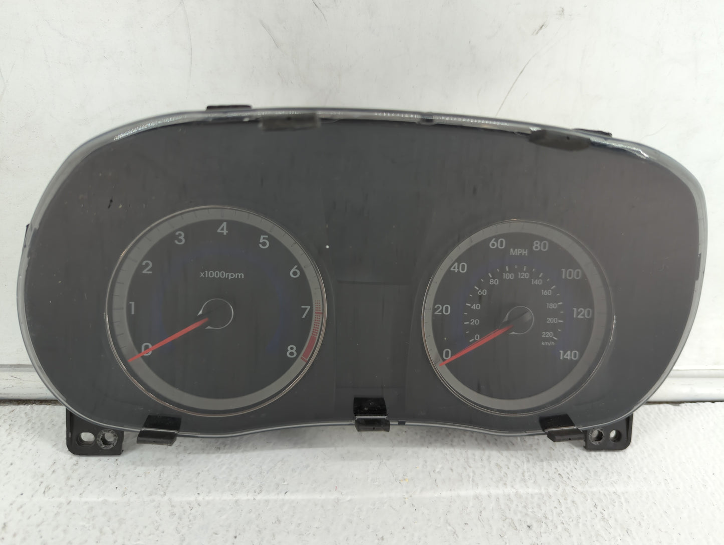 2015-2017 Hyundai Accent Instrument Cluster Speedometer Gauges P/N:94021-1R510 Fits Fits 2015 2016 2017 OEM Used Auto Parts 