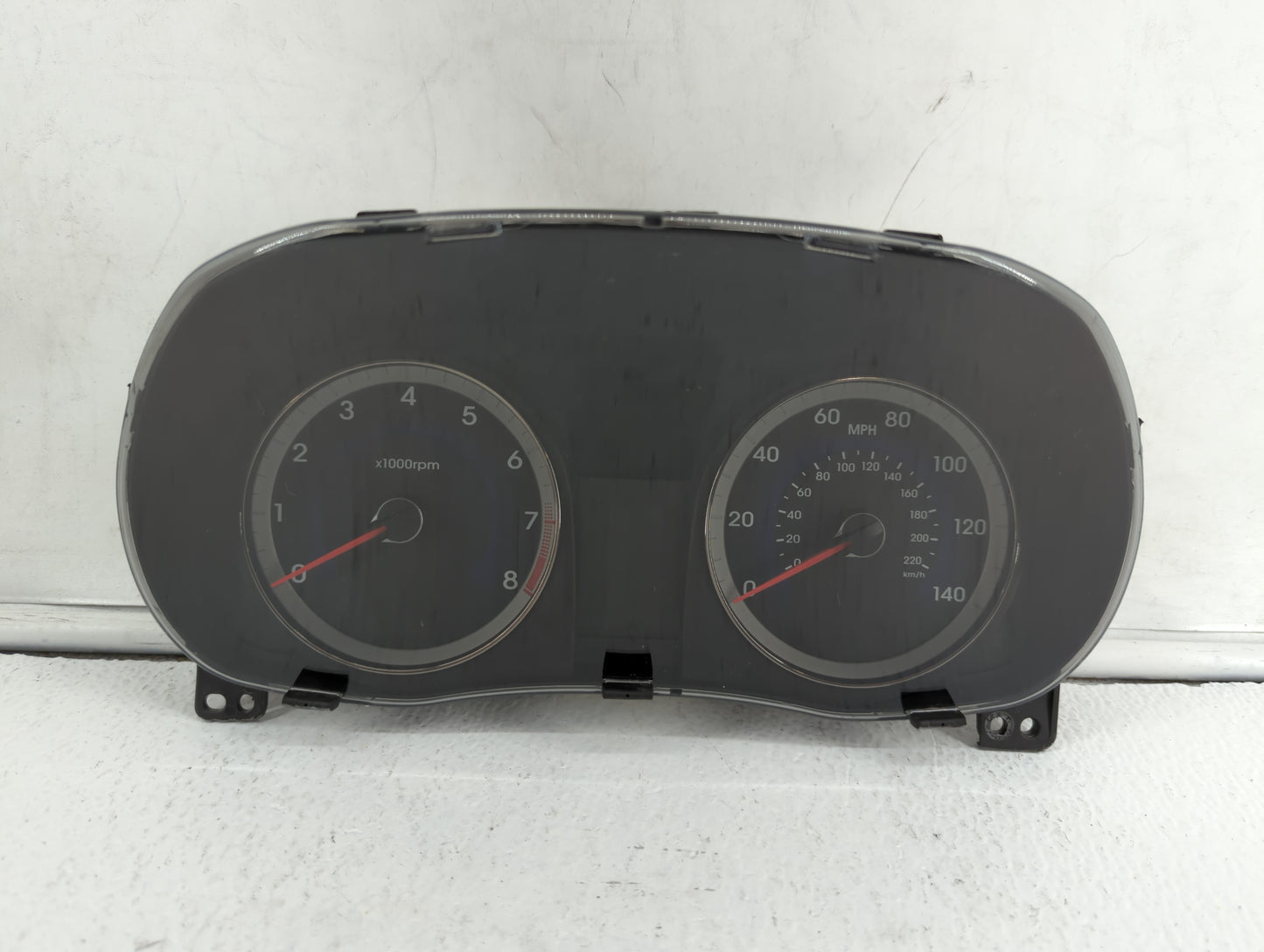 2015-2017 Hyundai Accent Instrument Cluster Speedometer Gauges P/N:94021-1R510 Fits Fits 2015 2016 2017 OEM Used Auto Parts 