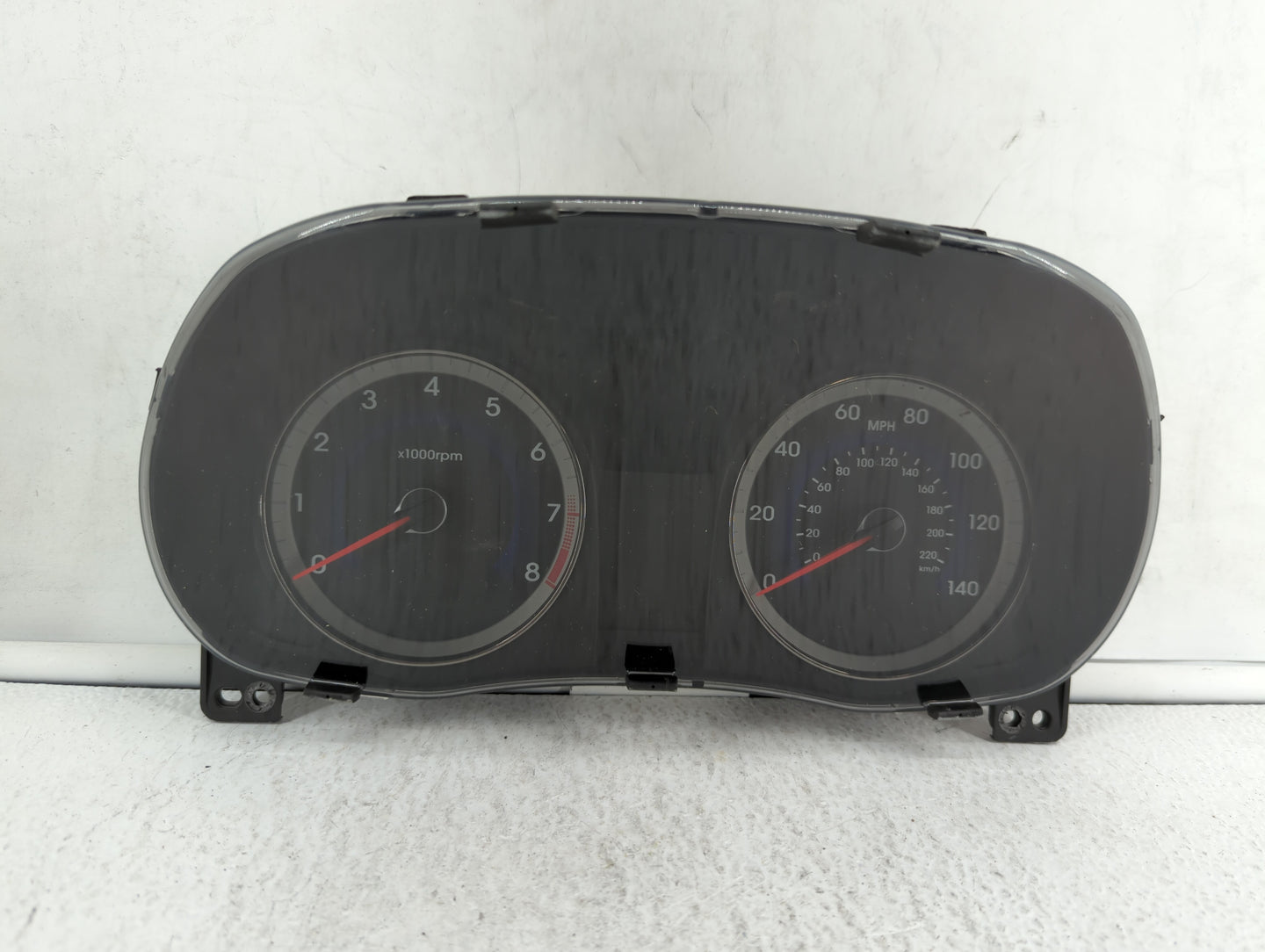 2015-2017 Hyundai Accent Instrument Cluster Speedometer Gauges P/N:94021-1R500 Fits Fits 2015 2016 2017 OEM Used Auto Parts 