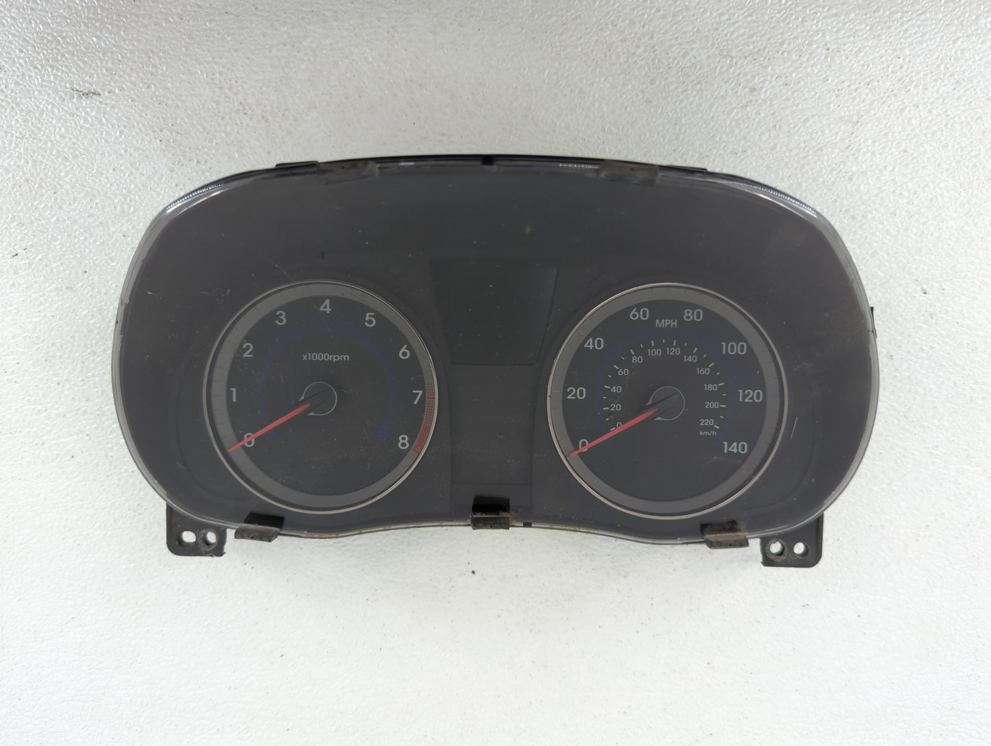 2015-2017 Hyundai Accent Instrument Cluster Speedometer Gauges P/N:94021-1R500 Fits Fits 2015 2016 2017 OEM Used Auto Parts 