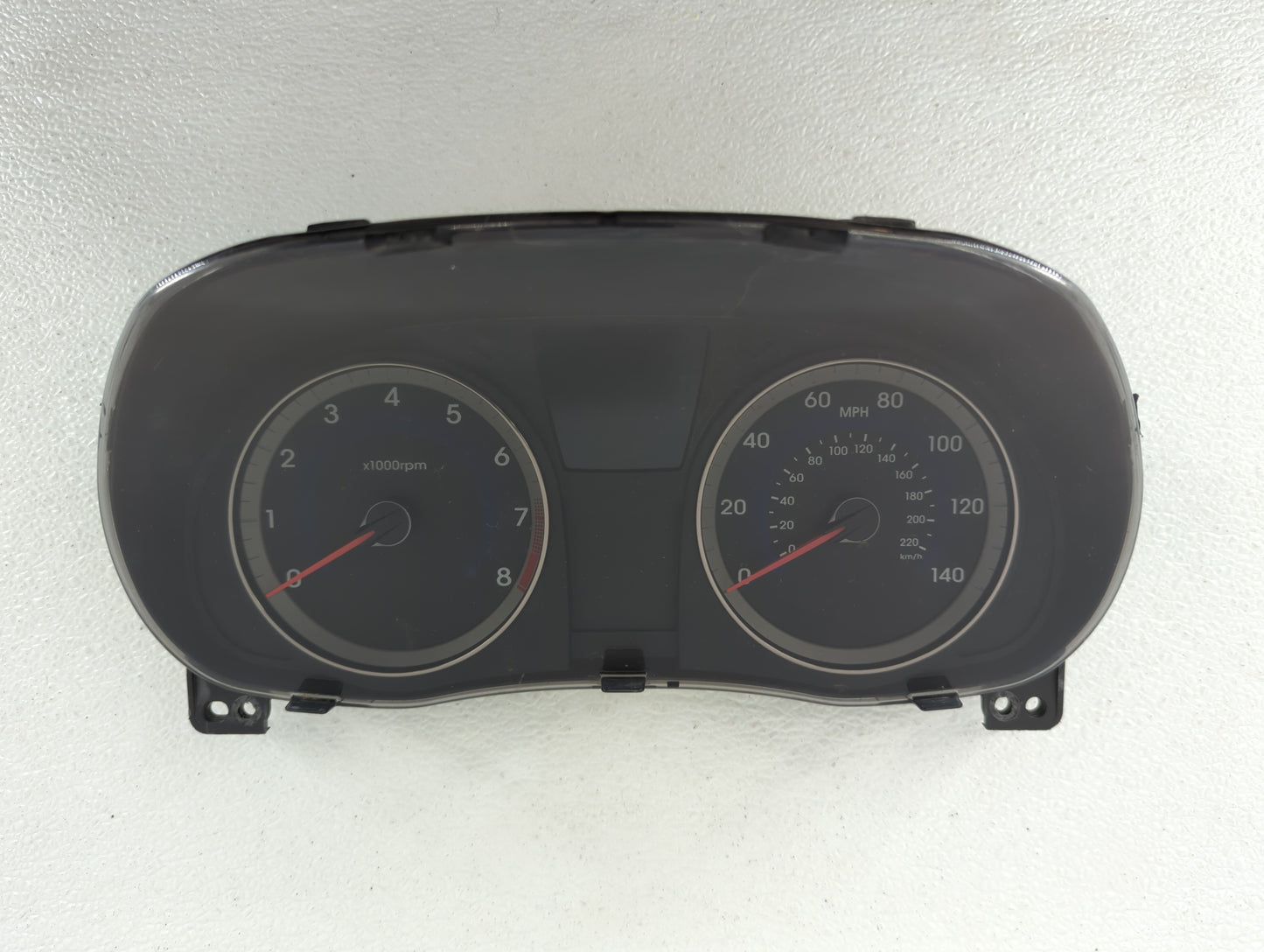 2015-2017 Hyundai Accent Instrument Cluster Speedometer Gauges P/N:94021-1R500 Fits Fits 2015 2016 2017 OEM Used Auto Parts 