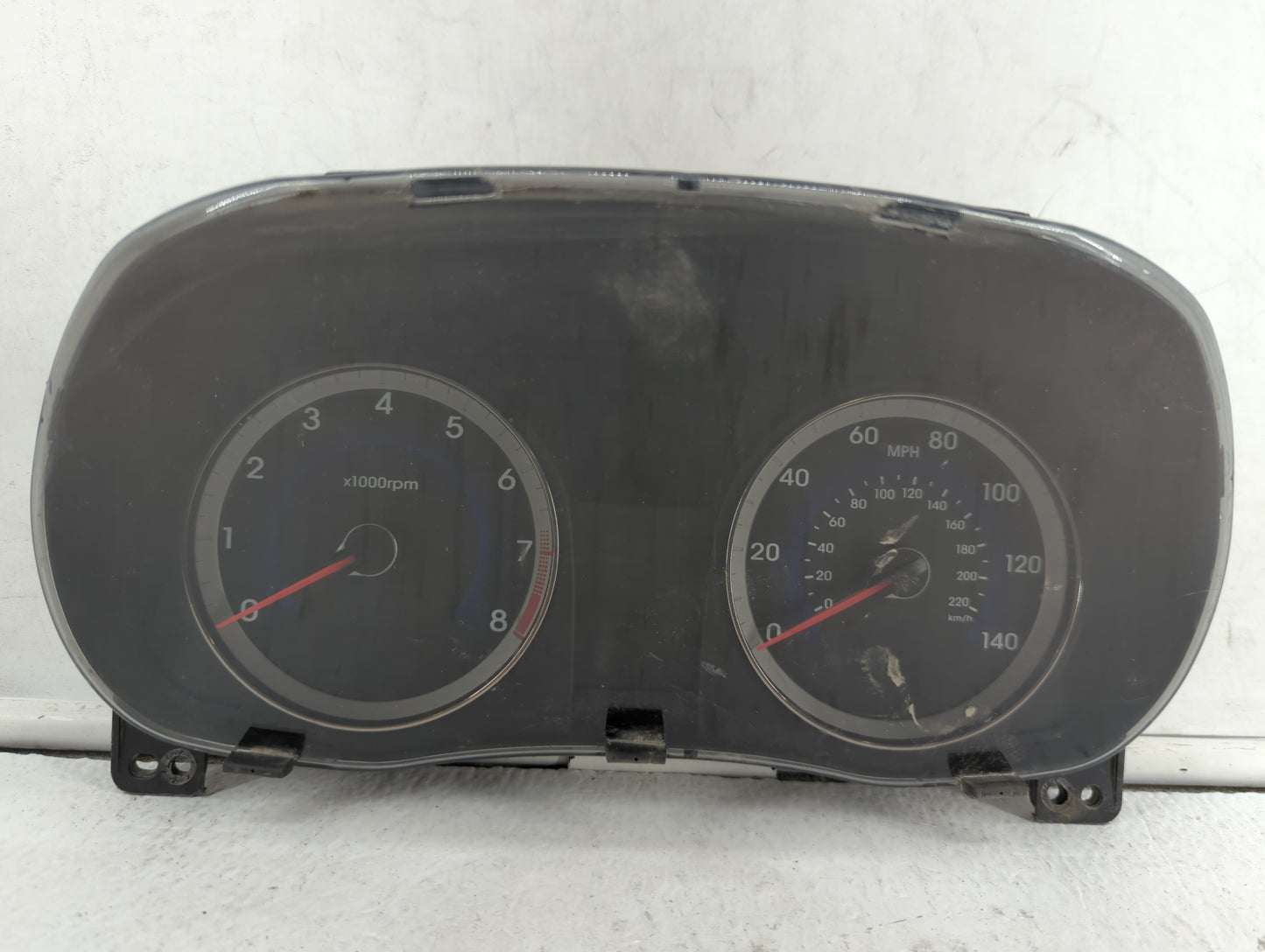 2015-2017 Hyundai Accent Instrument Cluster Speedometer Gauges P/N:94021-1R510 Fits Fits 2015 2016 2017 OEM Used Auto Parts 