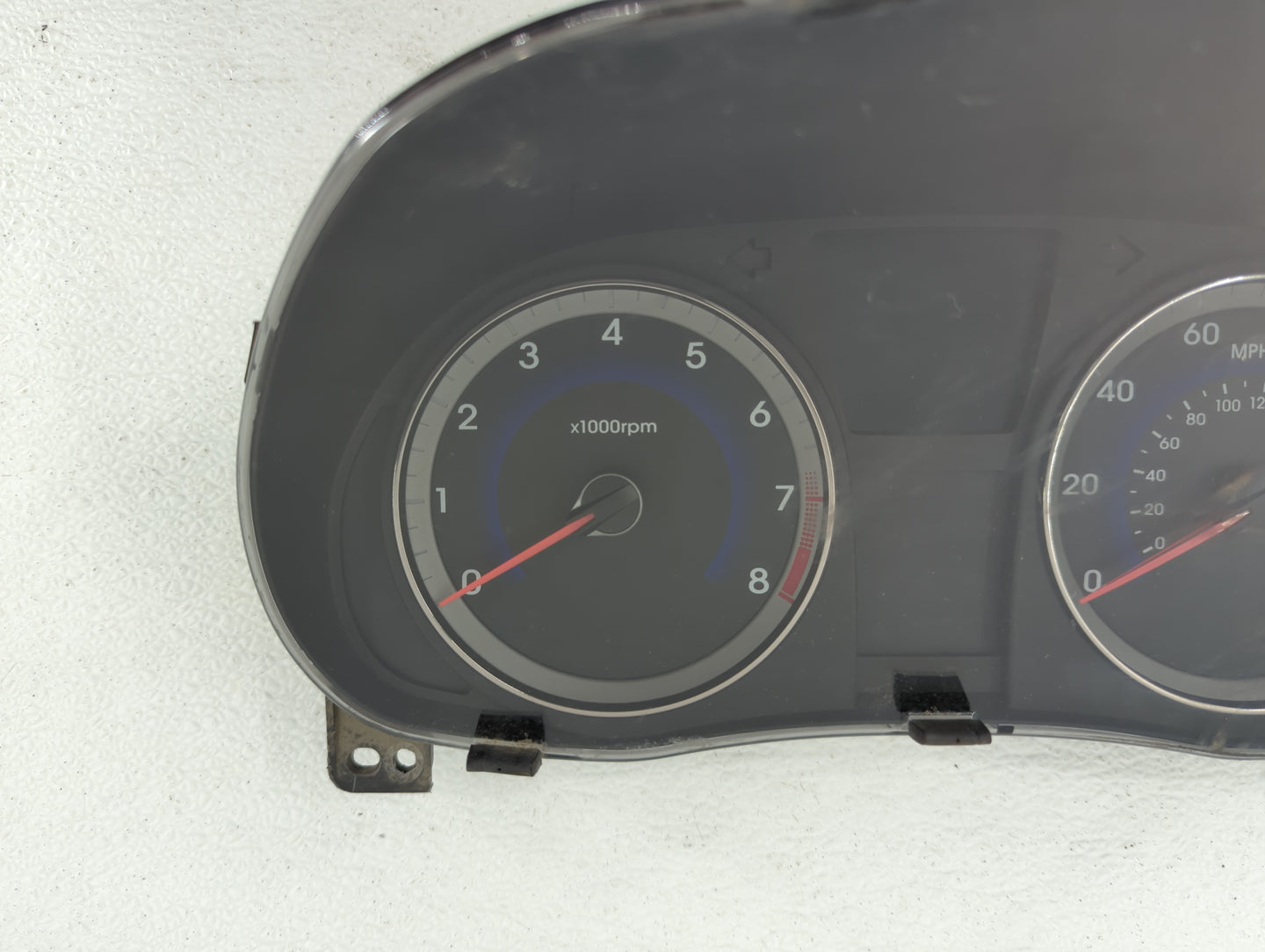 2015-2017 Hyundai Accent Instrument Cluster Speedometer Gauges P/N:94021-1R510 94021-1R500 Fits Fits 2015 2016 2017 OEM Used