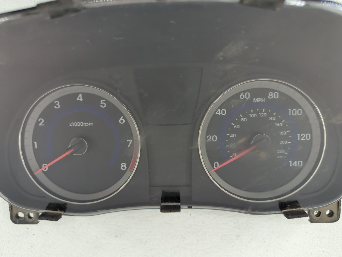 2015-2017 Hyundai Accent Instrument Cluster Speedometer Gauges P/N:94021-1R510 94021-1R500 Fits Fits 2015 2016 2017 OEM Used