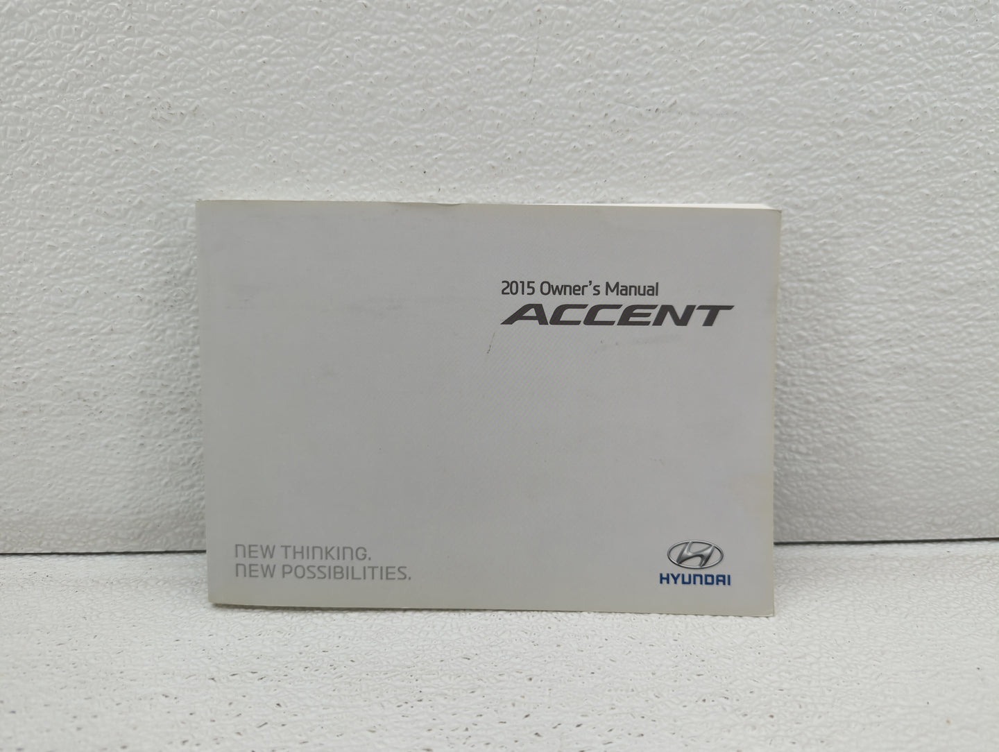 2015 Hyundai Accent Owners Manual Book Guide OEM Used Auto Parts - Oemusedautoparts1.com
