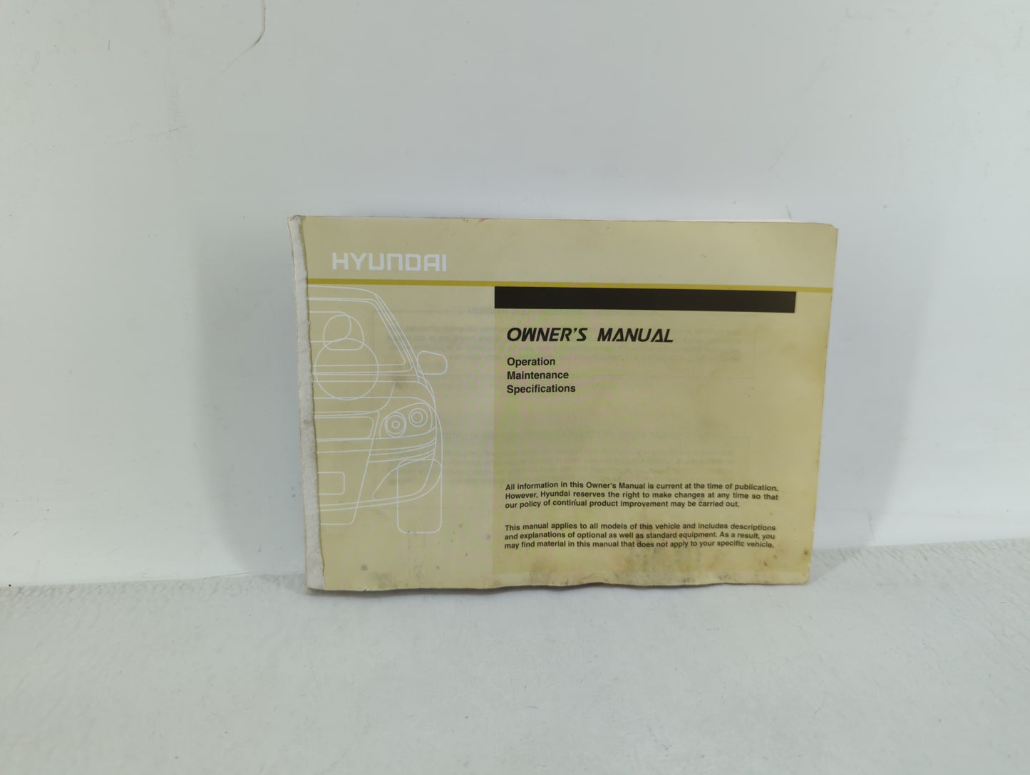 2015 Hyundai Accent Owners Manual Book Guide OEM Used Auto Parts - Oemusedautoparts1.com
