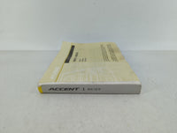 2015 Hyundai Accent Owners Manual Book Guide OEM Used Auto Parts - Oemusedautoparts1.com