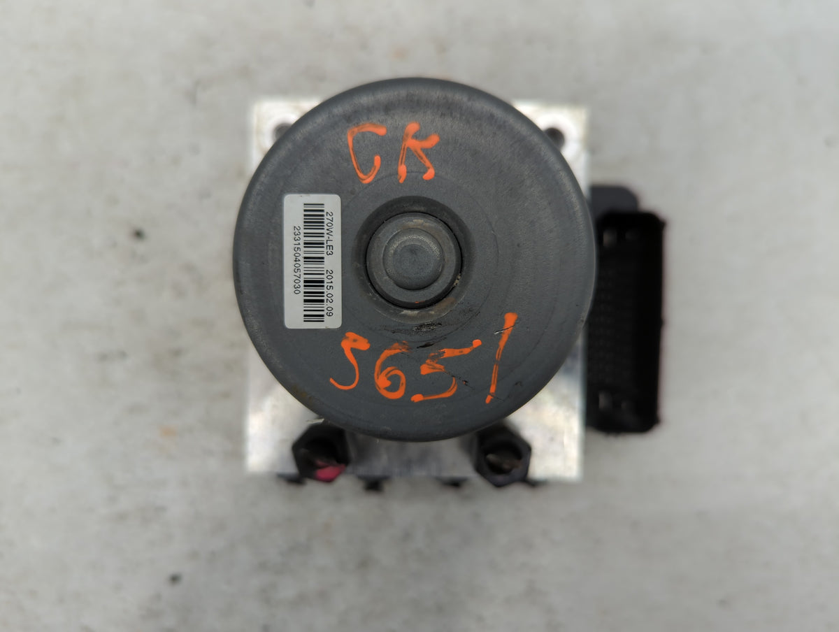 2015-2017 Hyundai Accent Anti-Lock Brake ABS Pump Module Actuator OEM P/N:58920-1R460 Fits Fits 2015 2016 2017 OEM Used Auto