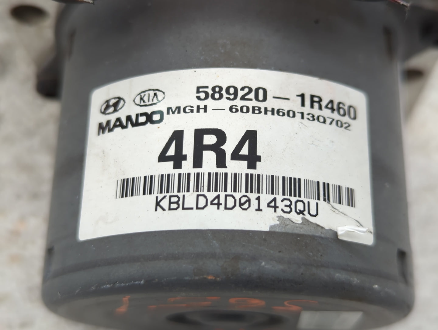 2015-2017 Hyundai Accent ABS Pump Control Module Replacement P/N:58920-1R460 Fits Fits 2015 2016 2017 OEM Used Auto Parts - 