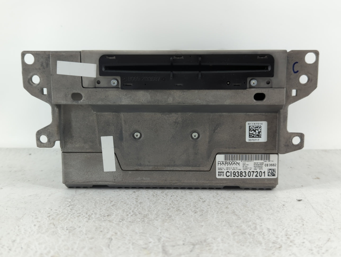 2015 Hyundai Accent Radio AM FM Cd Player Receiver Replacement P/N:CI938307201 Fits OEM Used Auto Parts - Oemusedautoparts1.