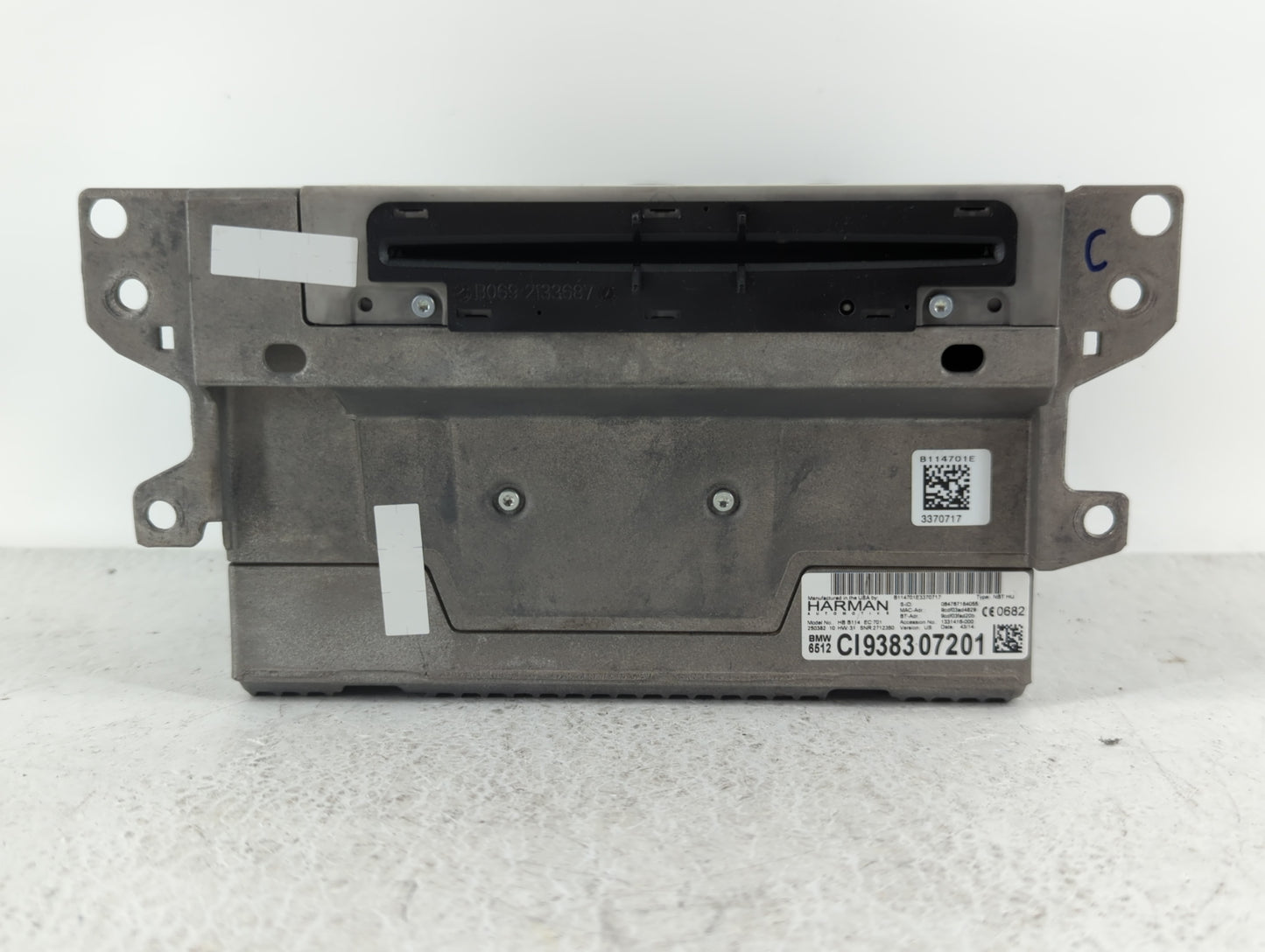 2015 Hyundai Accent Radio AM FM Cd Player Receiver Replacement P/N:CI938307201 Fits OEM Used Auto Parts - Oemusedautoparts1.