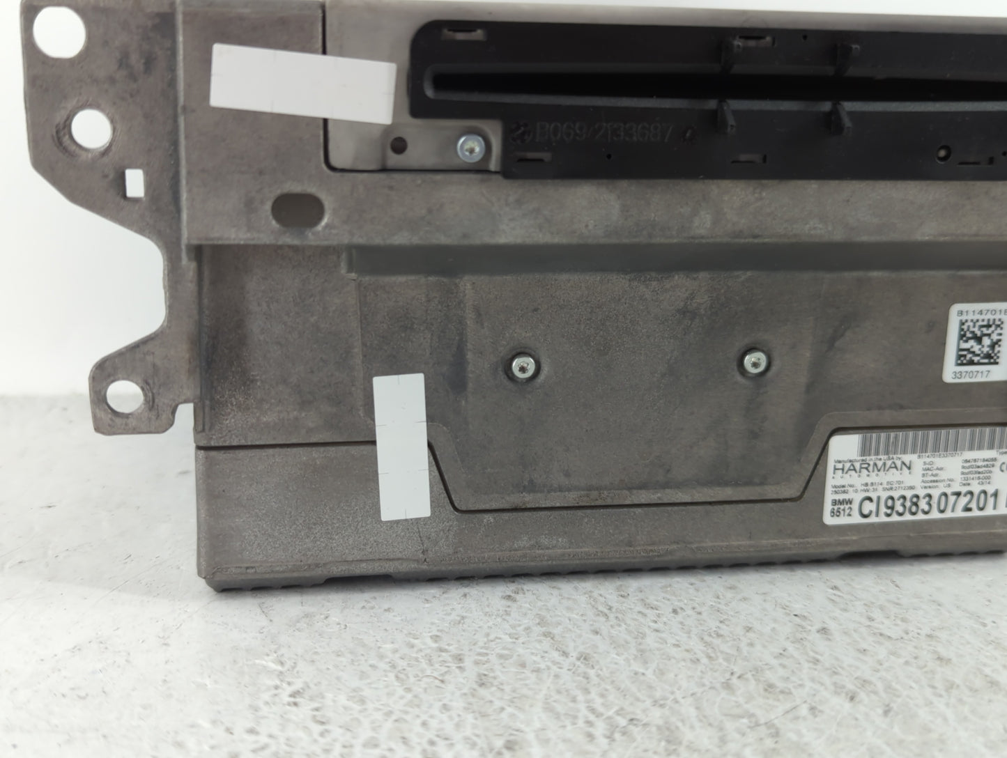 2015 Hyundai Accent Radio AM FM Cd Player Receiver Replacement P/N:CI938307201 Fits OEM Used Auto Parts - Oemusedautoparts1.