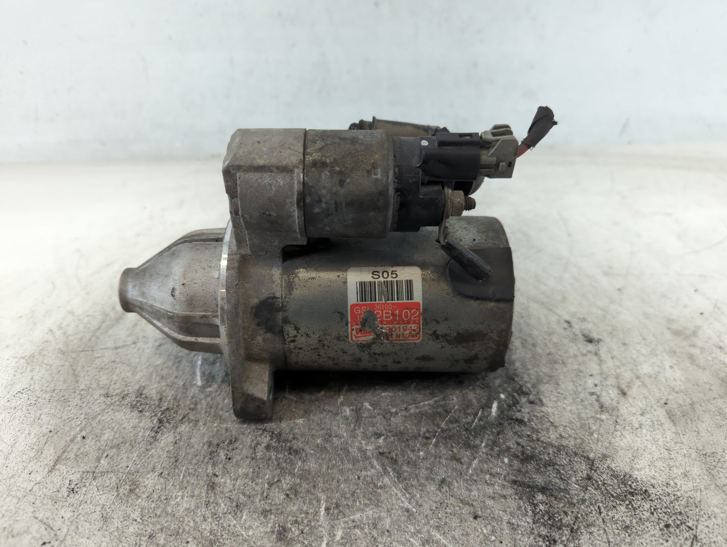 2012-2017 Hyundai Accent Car Starter Motor Solenoid OEM P/N:36100-2B102 Fits Fits 2012 2013 2014 2015 2016 2017 OEM Used Aut