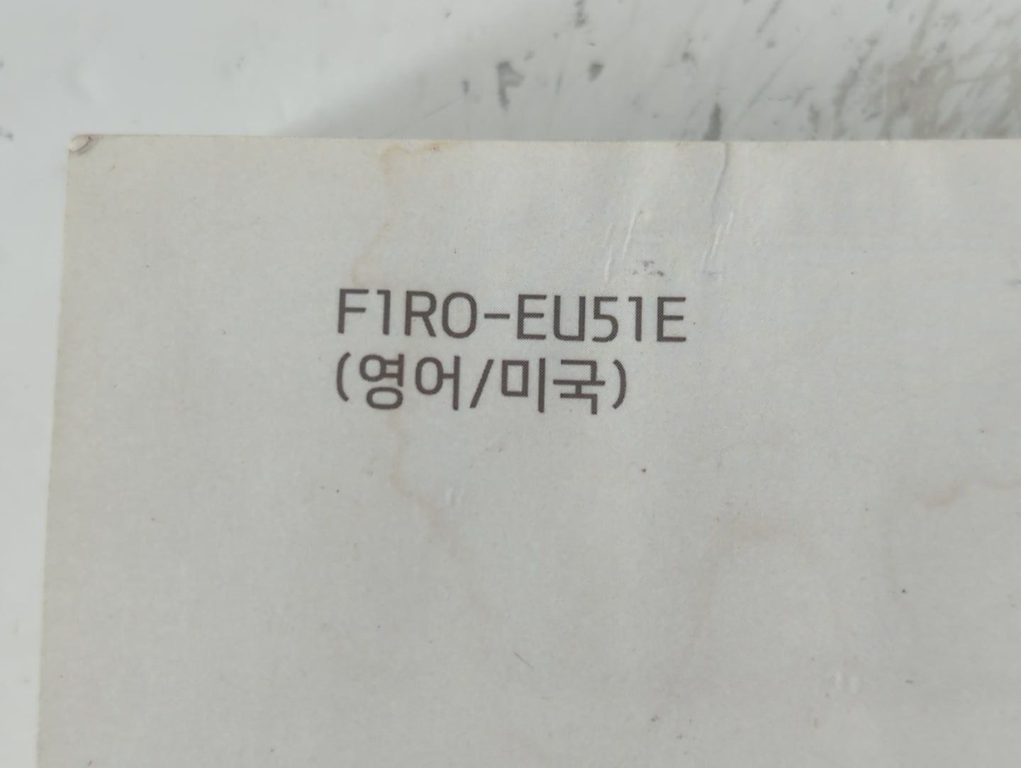 2015 Hyundai Accent Owners Manual Book Guide P/N:F1R0-EU51E OEM Used Auto Parts - Oemusedautoparts1.com