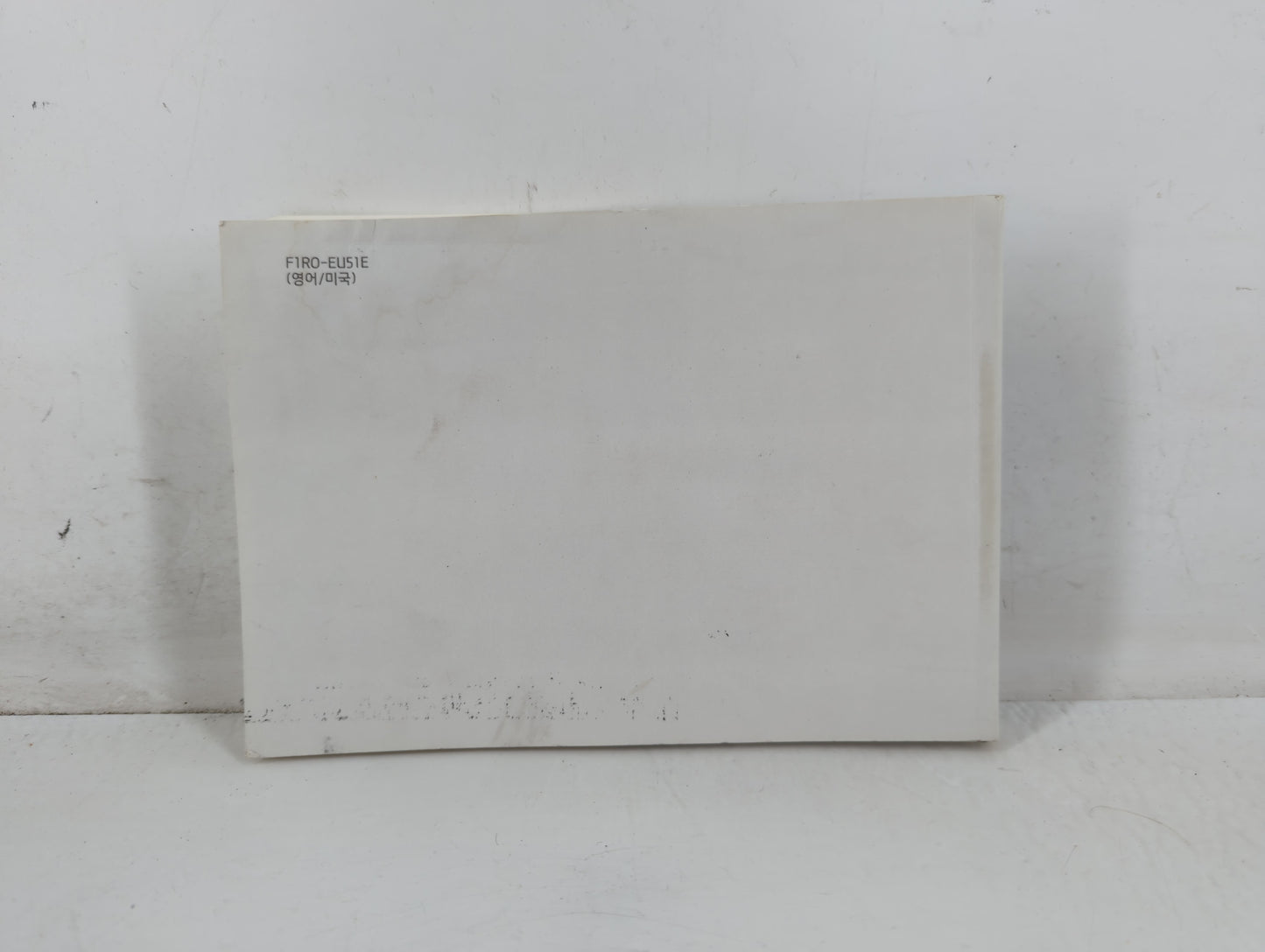 2015 Hyundai Accent Owners Manual Book Guide P/N:F1R0-EU51E OEM Used Auto Parts - Oemusedautoparts1.com