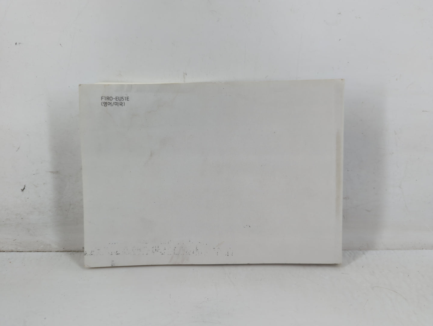 2015 Hyundai Accent Owners Manual Book Guide P/N:F1R0-EU51E OEM Used Auto Parts - Oemusedautoparts1.com