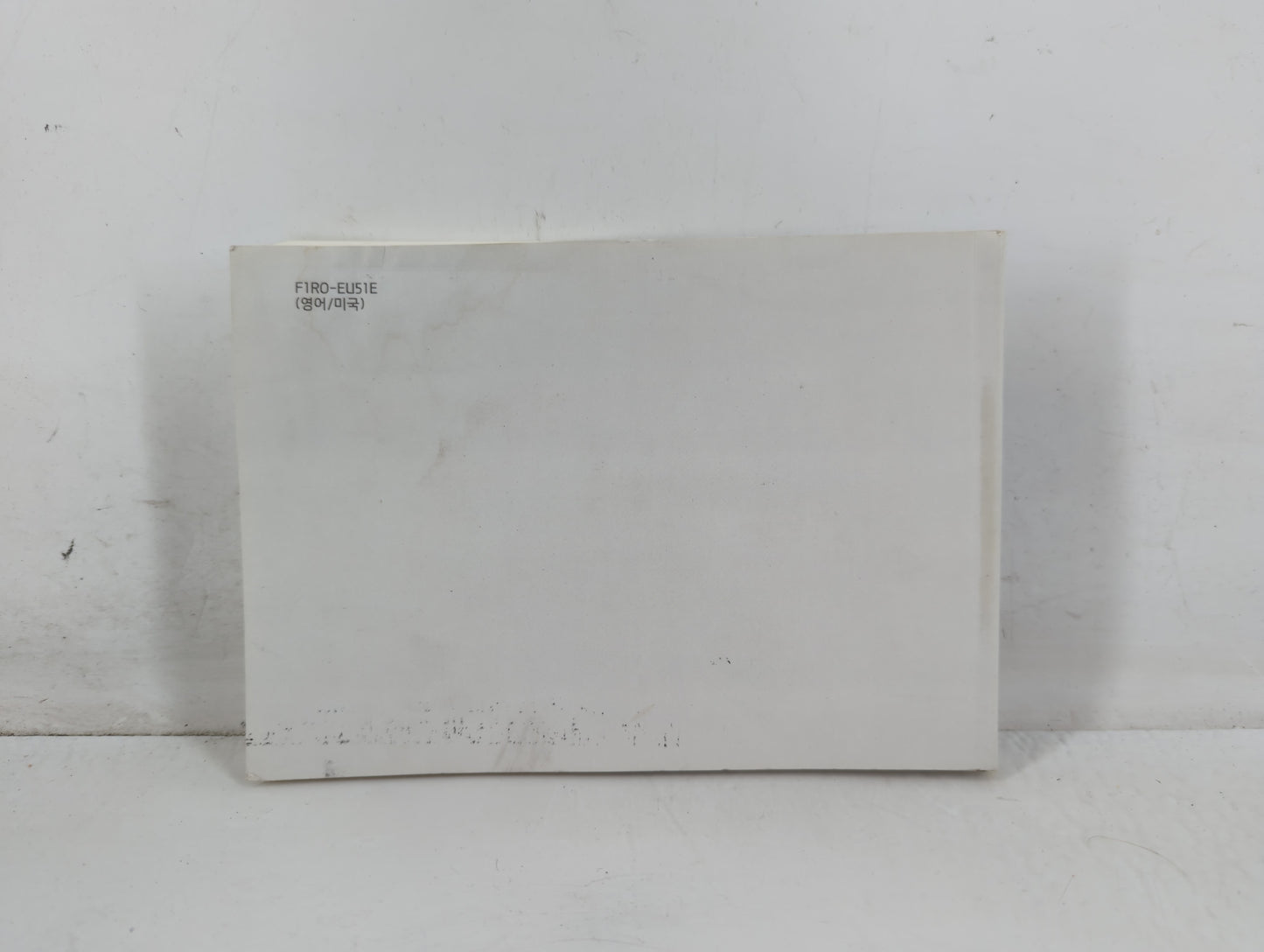 2015 Hyundai Accent Owners Manual Book Guide P/N:F1R0-EU51E OEM Used Auto Parts - Oemusedautoparts1.com