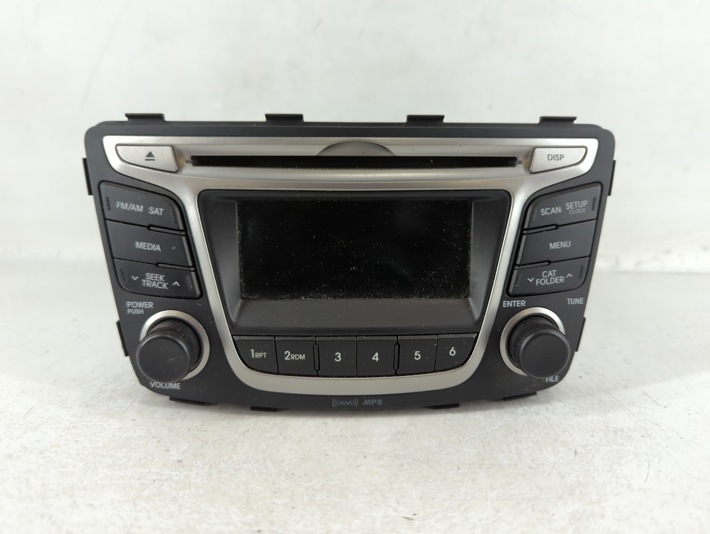 2015 Hyundai Accent Radio AM FM Cd Player Receiver Replacement P/N:96170-1R111RDR Fits OEM Used Auto Parts - Oemusedautopart