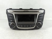 2015 Hyundai Accent Radio AM FM Cd Player Receiver Replacement P/N:96170-1R111RDR Fits OEM Used Auto Parts - Oemusedautopart