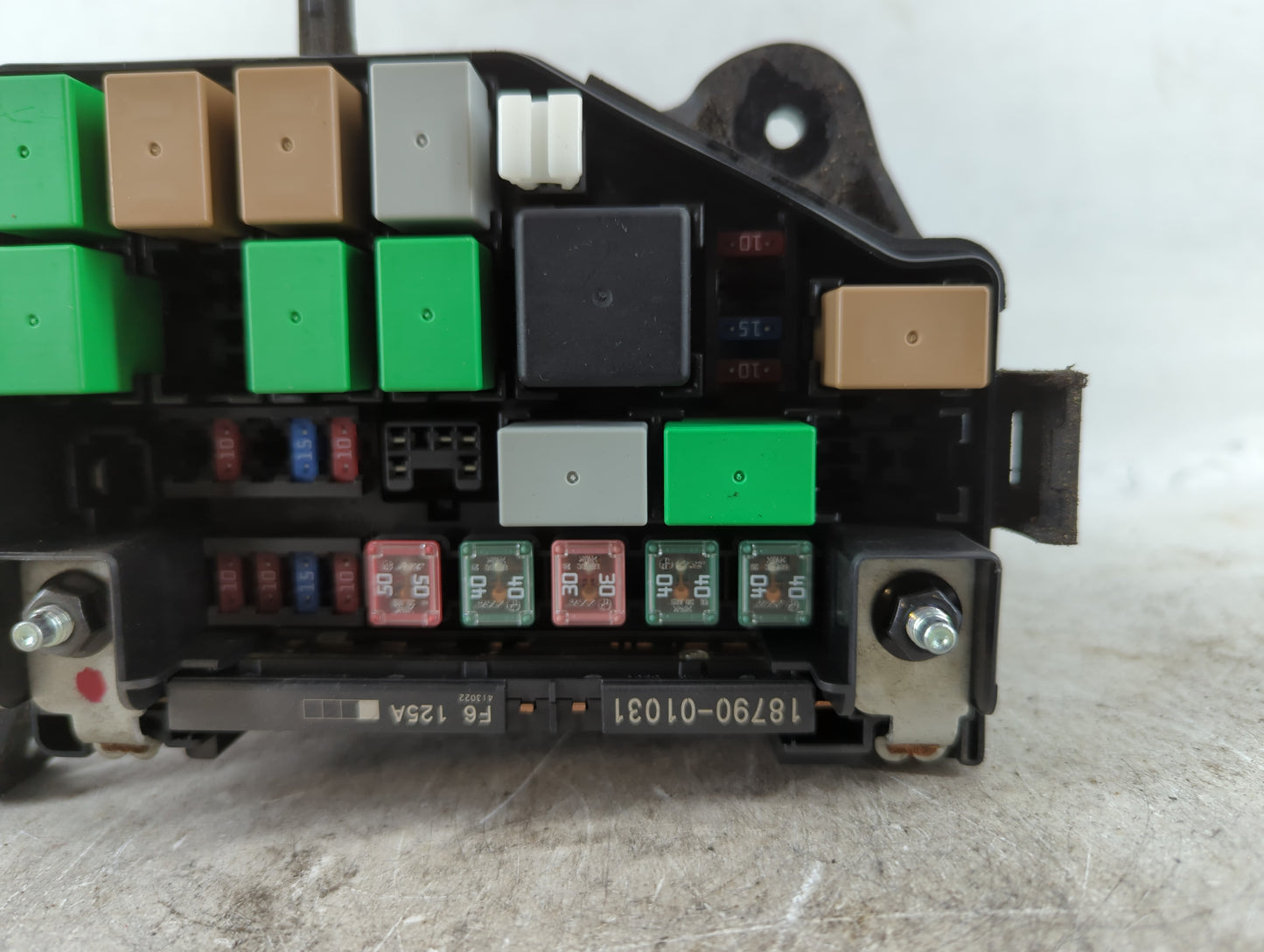 2015-2017 Hyundai Accent Fusebox Fuse Box Panel Relay Module P/N:91420-1R730 Fits Fits 2015 2016 2017 OEM Used Auto Parts - 