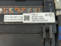2015-2017 Hyundai Accent Fusebox Fuse Box Panel Relay Module P/N:2515217003 91420-1R540 Fits Fits 2015 2016 2017 OEM Used Au